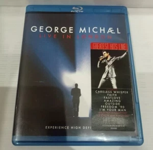 GEORGE MICHAEL BLU-RAY LIVE IN LONDON Sticker - Picture 1 of 3