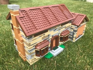 lego original NEW parts - ENGLISH STONE WALL HOUSE - built to instruction 71006 - Picture 1 of 7
