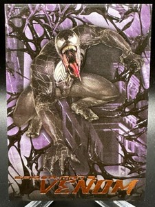 VENOM 2007 MARVEL RITTENHOUSE SPIDER-MAN MOVIE 3 EMBOSSED INSERT #V1