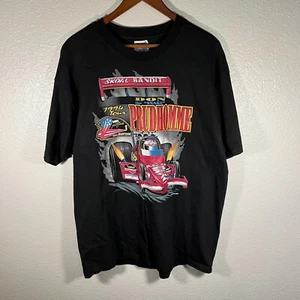 Vintage Skoal Bandit Racing Shirt Size XL Black Don Proudhome Single Stitch - Picture 1 of 5