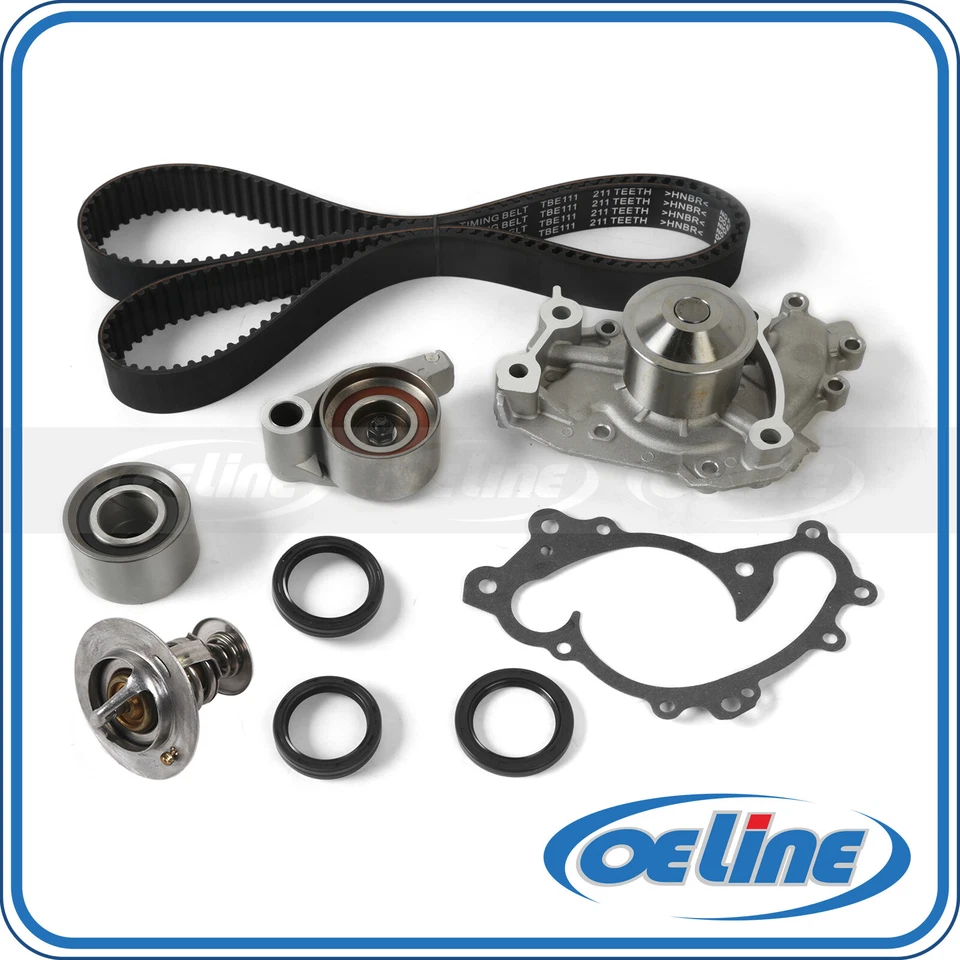 Timing Belt Kit Water Pump Thermostat for 01-10 Toyota Camry Highlander Solara - Изображение 1 из 4
