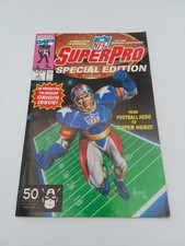 1991 Marvel Super Pro NFL Comic Book #1 Issue Special Edition