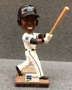 2014 Francisco Lindor Lake Captains Minor League Bobblehead Cleveland Indians - Picture 1 of 5
