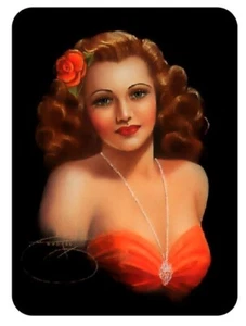 Pinup Girl Sticker Decal Vintage pin up pin-up P392 - Picture 1 of 1