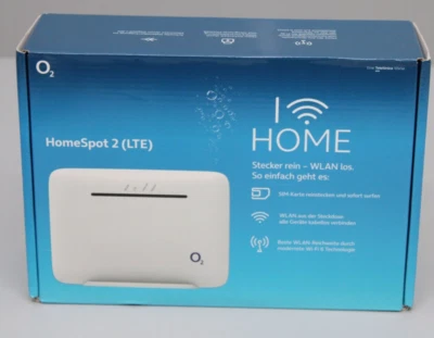 O2 HomeSpot 2 LTE Router SIM-Karte Modem Internet 4406014943 NEU - Bild 1 von 4