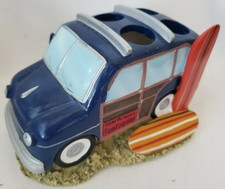 NEW PUNCH OUT SURFING SURF BOARD BEACH CAR WOODY TOOTHBRUSH HOLDER