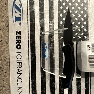 ZERO TOLERANCE ZT 0357BW CPM-20CV STEEL BLADE G10 AUTHORIZED DEALER - Picture 1 of 11