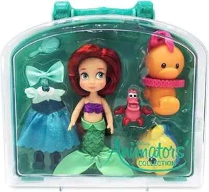 Disney Ariel Collezione Animatori Mini Bambola Play Set La Sirenetta 5" NUOVO - Foto 1 di 1