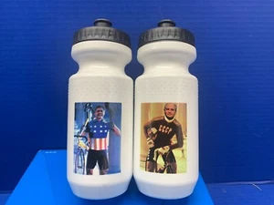 Botella de agua para bicicleta vintage especializada - Juego de botellas de agua Clinton / Gorbachov. - Imagen 1 de 3
