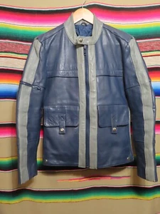 Vintage German Leather Motocyle Jacket - Bild 1 von 9