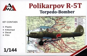 AMG AMG14412 Polikarpov R-5T (torpedo-bomber) plastic kit - Picture 1 of 1