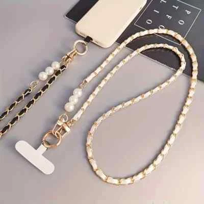 Clear Gel Case+Lanyard Neck/Sholder Strap ladies For iPhone 16 Pro Max 16E,15 14 - Image 1 of 4