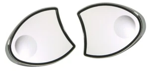 Chrome Replacement Mirrors For 96-13 Harley Touring FLHT Batwing Fairing 47087 - Picture 1 of 1