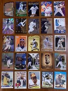 Tony GWYNN Lot (367) mit parallelen Einsätzen Chromfolie San Diego Padres HOFer - Bild 1 von 9