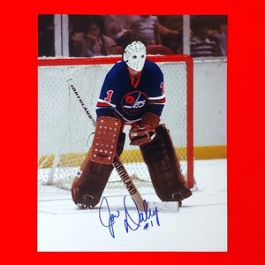Autogrammiertes Joe Daley Winnipeg Jets Foto - X3 - Bild 1 von 2