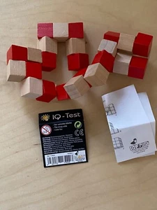 Fridolin Holz Würfel IQ-Test Denkspiel 🤔🧐🤔🎲 - Bild 1 von 1