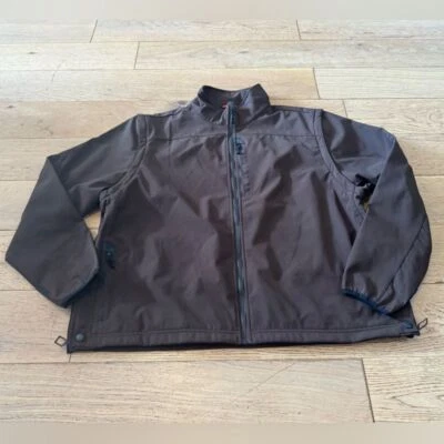5.11 Tactical Valiant Softshell Brown Jacket Convertible To Vest Men's Sz 2XL - Image 1 of 4