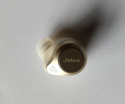 AURICULAR LATERAL IZQUIERDO True Wireless Original Jabra Elite 85t SOLO - Dorado Beige Sin Usar Foto 1 de 4