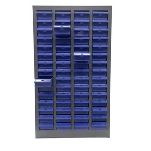 Part Cabinet with 60 Drawer Bolt And Nut Tool Storage Box Organization Shelving - Picture 1 of 16