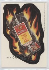 1985 Topps Wacky Packages Hottest Coal Cakes #9 0m3b