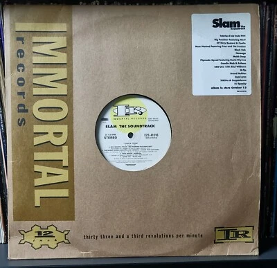 Slam - The Soundtrack (Immortal) 1998 LP 2x12" Mobb Deep, Big Pun, ODB, Nore - Image 1 of 4