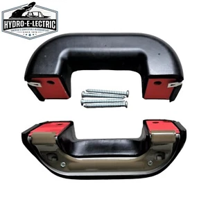 NEW 1936-1952 (x1949) Chevrolet Passenger Car Black Economy Vinyl Arm Rest- Pair - Bild 1 von 2