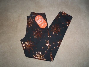 NEW, GIRLS WONDER NATION SPIDER WEB LEGGINGS, SIZE SMALL 6/6X - Picture 1 of 2
