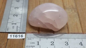 CALCEDOINE ROSE pierre roulee mineraux lithotherapie reiki collection esoterisme - Picture 1 of 3