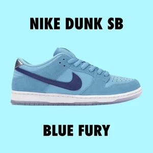 Nike Dunk Low SB Pro Blue Fury (BQ6817-400) Men's Size 8 - Picture 1 of 5
