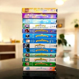 Time Life & Sony Kids The Beginners Bible VHS Lot of 13 —Titles In Photos — - Picture 1 of 9