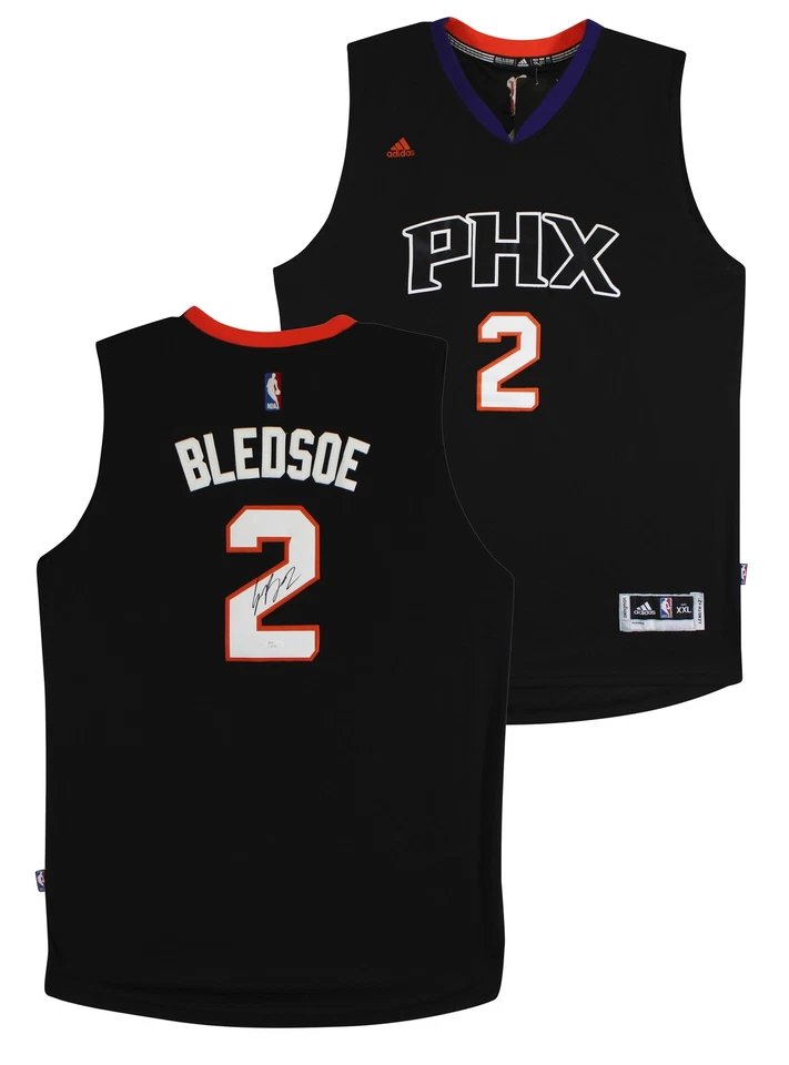 Camiseta deportiva Adidas Swingman negra firmada auténtica de los Suns Eric Bledsoe JSA #S43643 Foto 1 de 4