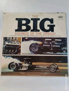 THE BIG SOUNDS OF THE DRAGS Capitol High Fidelity Mono Drag Race Hot Rod Vinyl - Picture 1 of 4