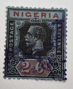 Nigeria 1921-33 Scott # 30 Lightly Hinged - Picture 1 of 2