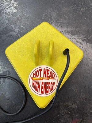 Vintage Garrett Yellow Diamond 4”x6” Hot Head Search Coil - Image 1 of 3