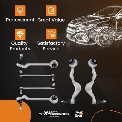 QUERLENKER SATZ SET FÜR BMW E81 E87 E90 E91 E92 E93 VERSTÄRKT 6 TEILIG VORNE - Bild 1 von 4