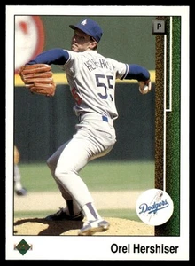 1989 Upper Deck #130 Orel Hershiser - Picture 1 of 2