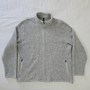 Ten Thousand Sherpa Tech Jacke Full Zip grau Wollfleece Feldtest Herren XL - Bild 1 von 21