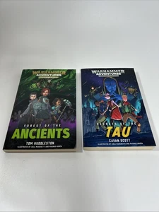 Warhammer Adventures 2 Books SECRETS Of The TAU & Forest Of The Ancients - Foto 1 di 7