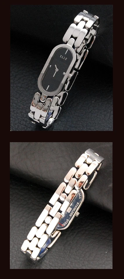E L L E Women's Watch Complete Stainless Steel Designer Watch Modern - Image 1 of 1