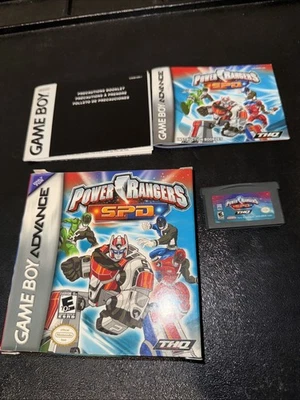 Power Rangers: S.P.D. (Nintendo Game Boy Advance, 2005) Tested - Image 1 of 4