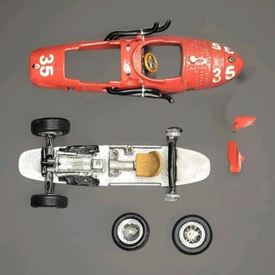 1:43 FDS 1957 Maserati 250F V-12 Diecast Formula One #35, F1 Built Kit - Read - Image 1 of 4
