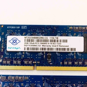 2 GB SO-DIMM RAM NT2GC64B88G0NS-CG - Bild 1 von 2