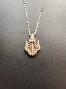 A&G Large Filigree Pendant Top in Sterling Silver #1011 - Picture 1 of 3