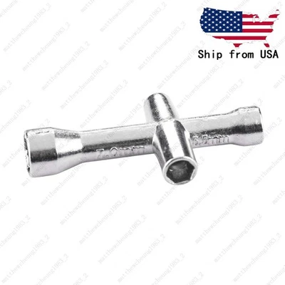 Llave cruzada de reparación de radiocontrol de actualización 4 en 1 - Herramienta de enchufe pequeño (4/5/5,5/7 mm) - 1 pieza Foto 1 de 4