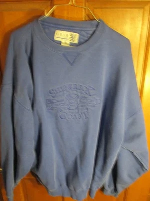 Sudadera vintage Gear for Sports Shipwreck Coast XL. Gráficos bordados. Foto 1 de 4