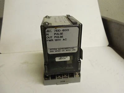 ACTION PAK MDL 7510-6001 RELAY 7510-6001 120Vac 11 pins w/BASE  - Image 1 of 4