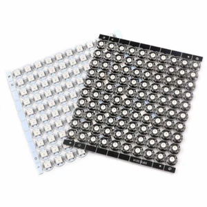 DC5V WS2812B WS2812 LED Chip 5050 SMD RGB  With Black/ White PCB Board Heatsink - Picture 1 of 10