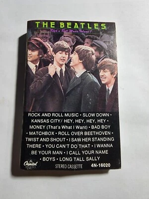 The Beatles Rock n Roll Music Volume 1 Cassette VG+ CS10 - Image 1 of 2