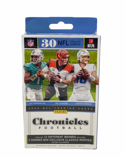 Panini Chronicles 2020 NFL Hanger Box (30 Cards)