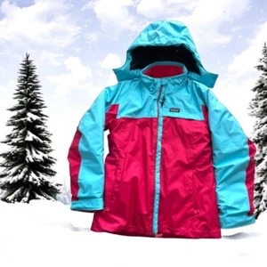 Patagonia Insulated Snowbelle Jacket Hooded Ski Snowboard Size XL Girls Kids - Picture 1 of 13